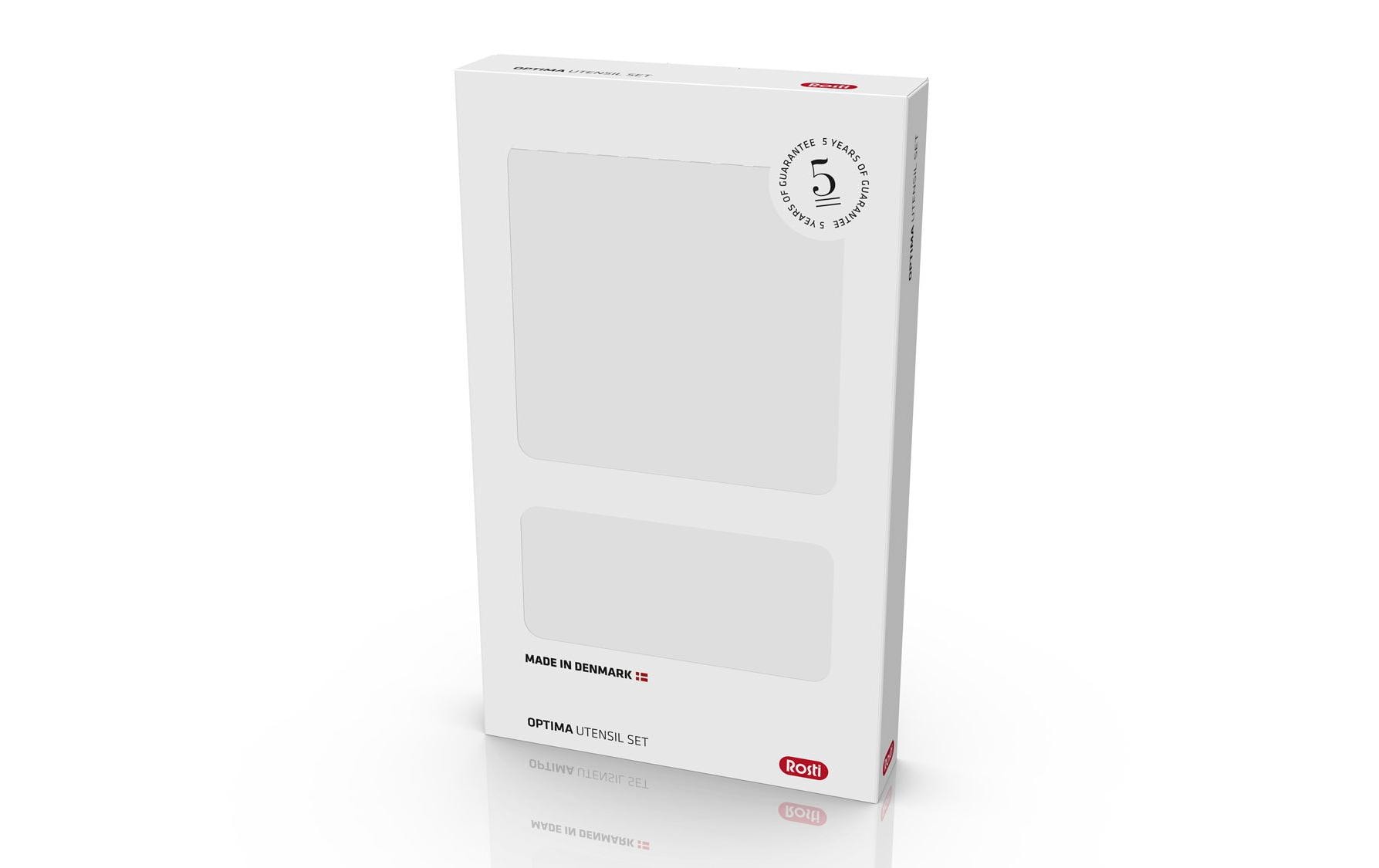 Rosti Optima Küchenhelfer-Set Schwarz/Weiss