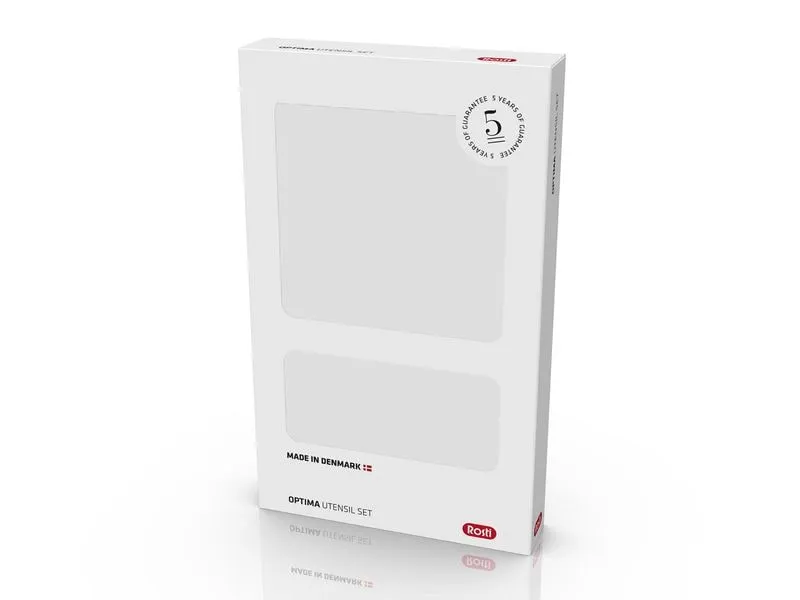 Rosti Optima Küchenhelfer-Set Schwarz/Weiss