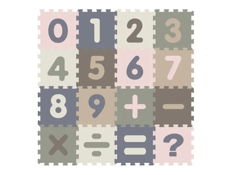 KOOR Puzzlematte Mero, 120 x 120 x 1 cm, dunkel KOOR Puzzlematte Mero, 120 x 120 x 1 cm, dunkel