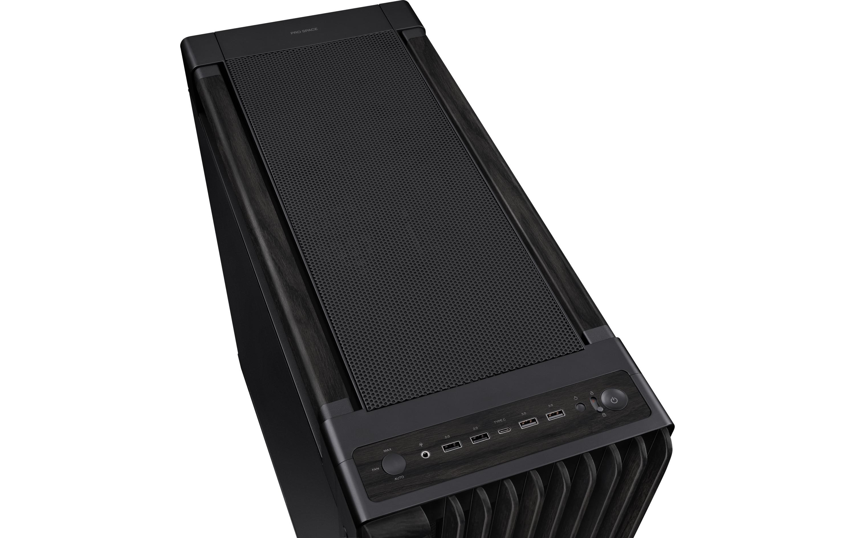 ASUS PC-Gehäuse ProArt PA602 Wood Edition Schwarz