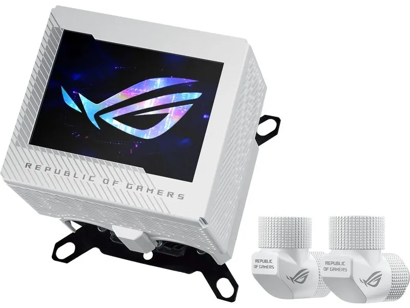 ASUS ROG Wasserkühlung ROG Ryujin III WB LCD White Edition ASUS ROG Wasserkühlung ROG Ryujin III WB LCD White Edition