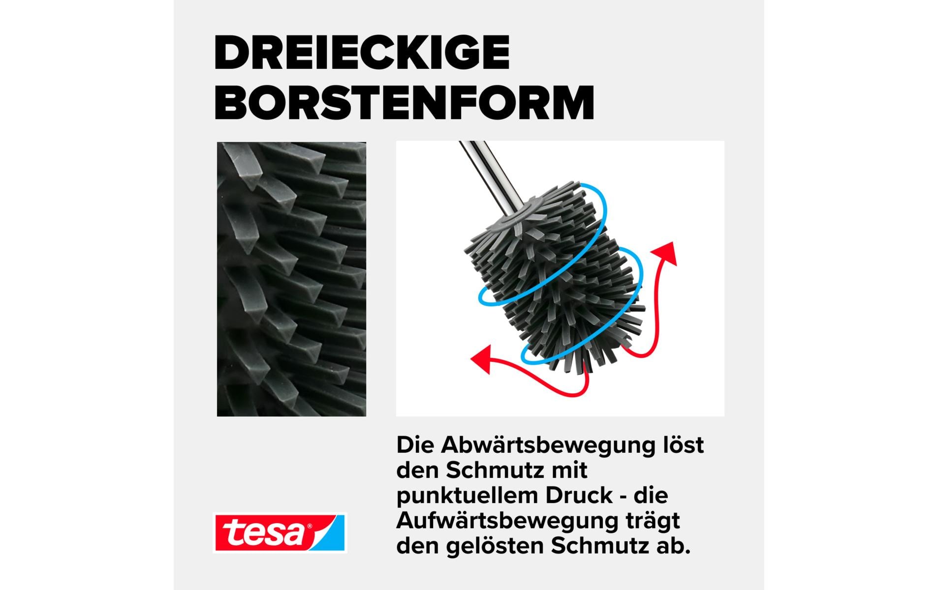 tesa SPARE Schwarz/Silber