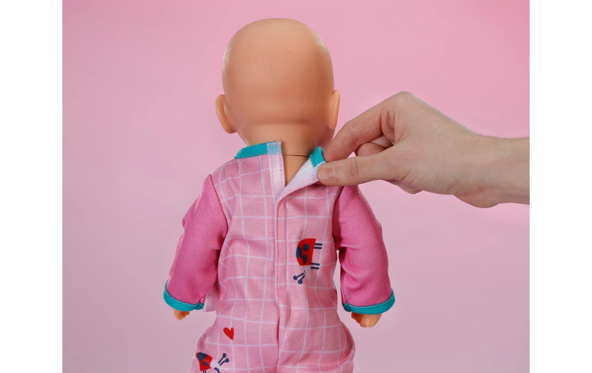 Baby Born Puppenkleidung Strampler Pink 36 cm