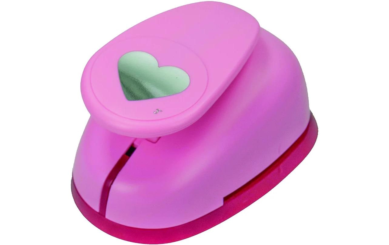 efco Herz 3XL Kunststoff Metall Pink 7.5 cm