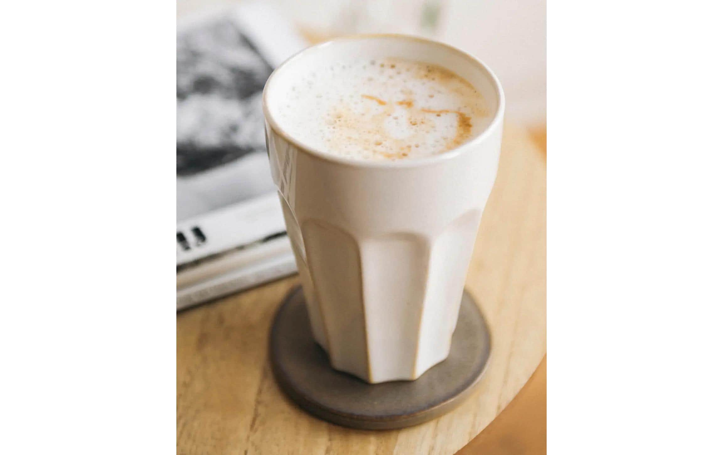 Esmée Keramikuntersetzer Earth 4 Stück Beige/Braun/Weiss, Ø 9.5 cm