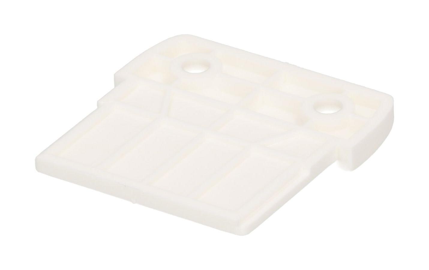 max connect Halterung flach, CUBO, Weiss 2 Stück