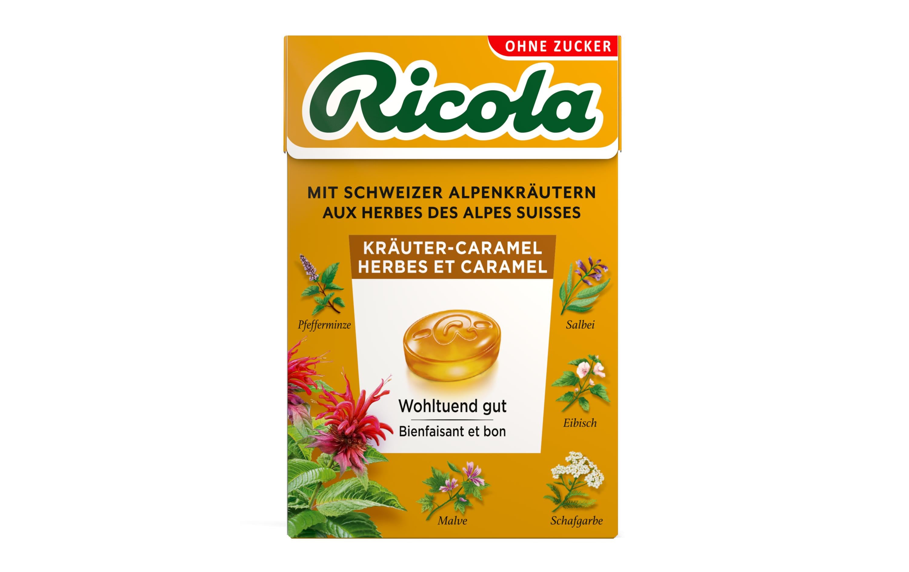 Ricola Bonbons Kräuter-Caramel 50 g