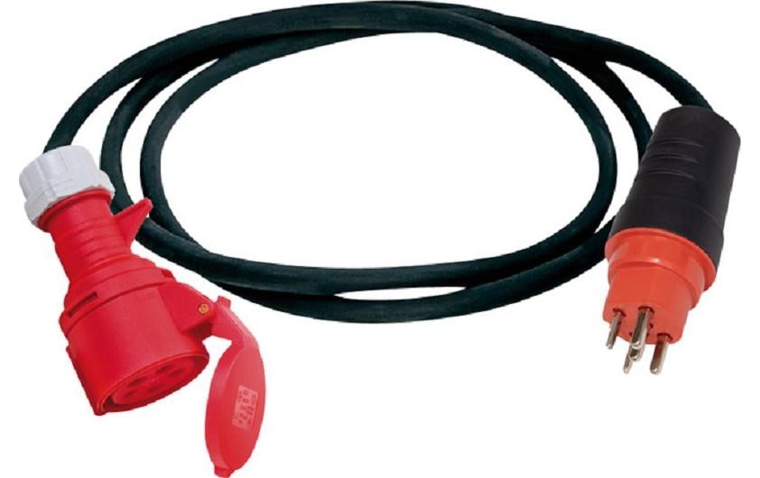 Brennenstuhl Adapterleitung 1.5 m T25 - CEE, Schwarz