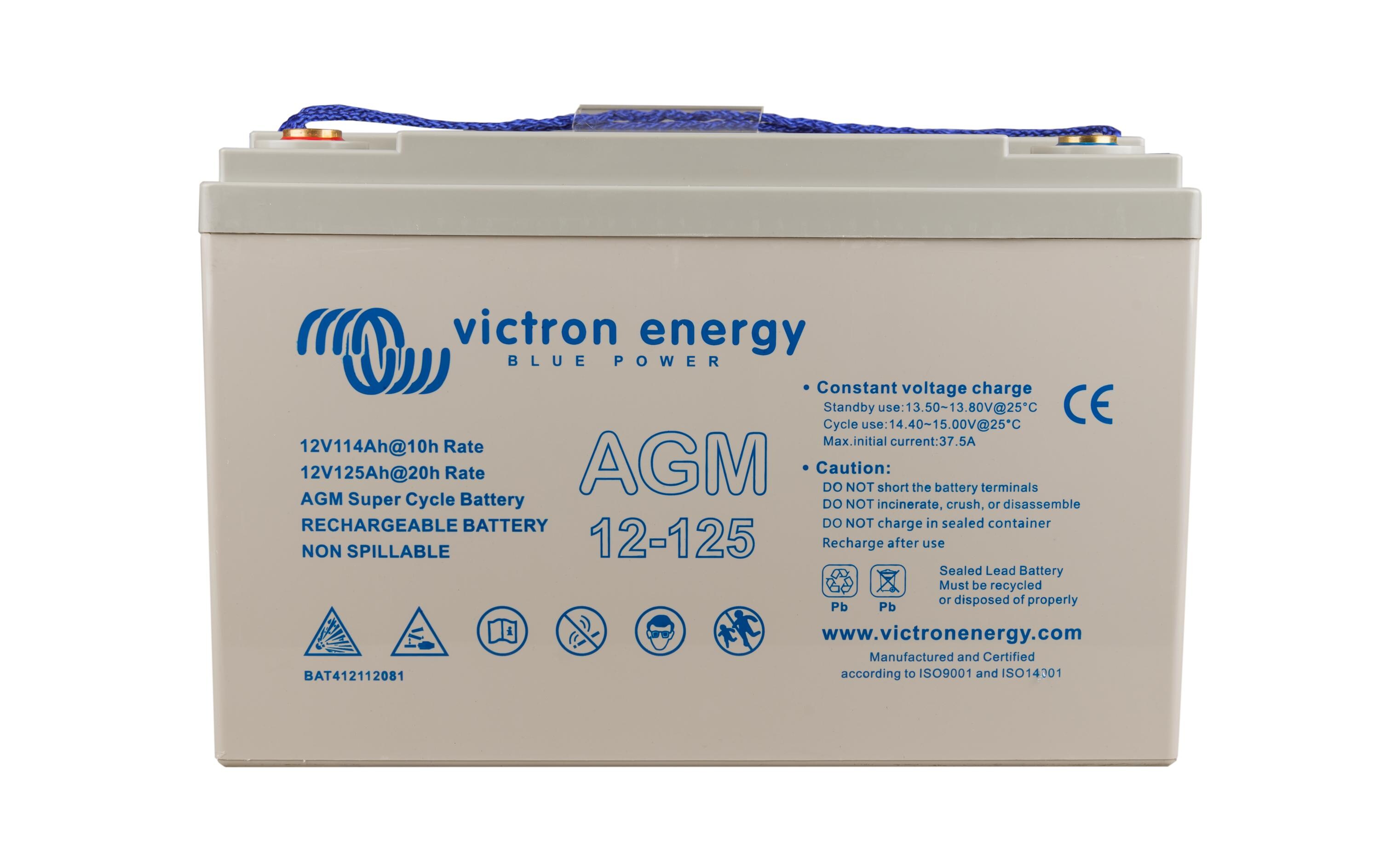 Victron Batterie AGM Super Cycle 12 V / 125 Ah Victron Batterie AGM Super Cycle 12 V / 125 Ah