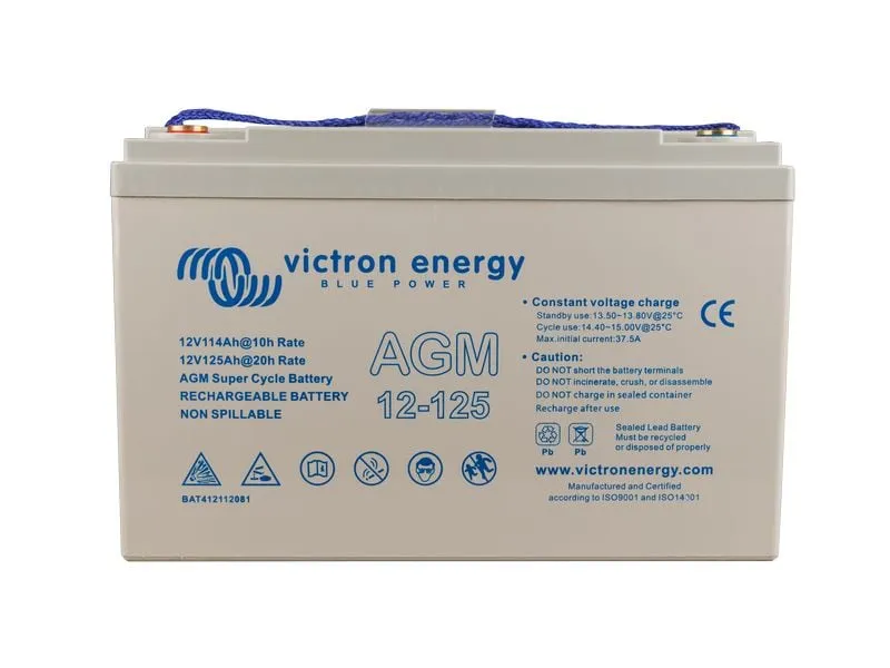 Victron Batterie AGM Super Cycle 12 V / 125 Ah Victron Batterie AGM Super Cycle 12 V / 125 Ah