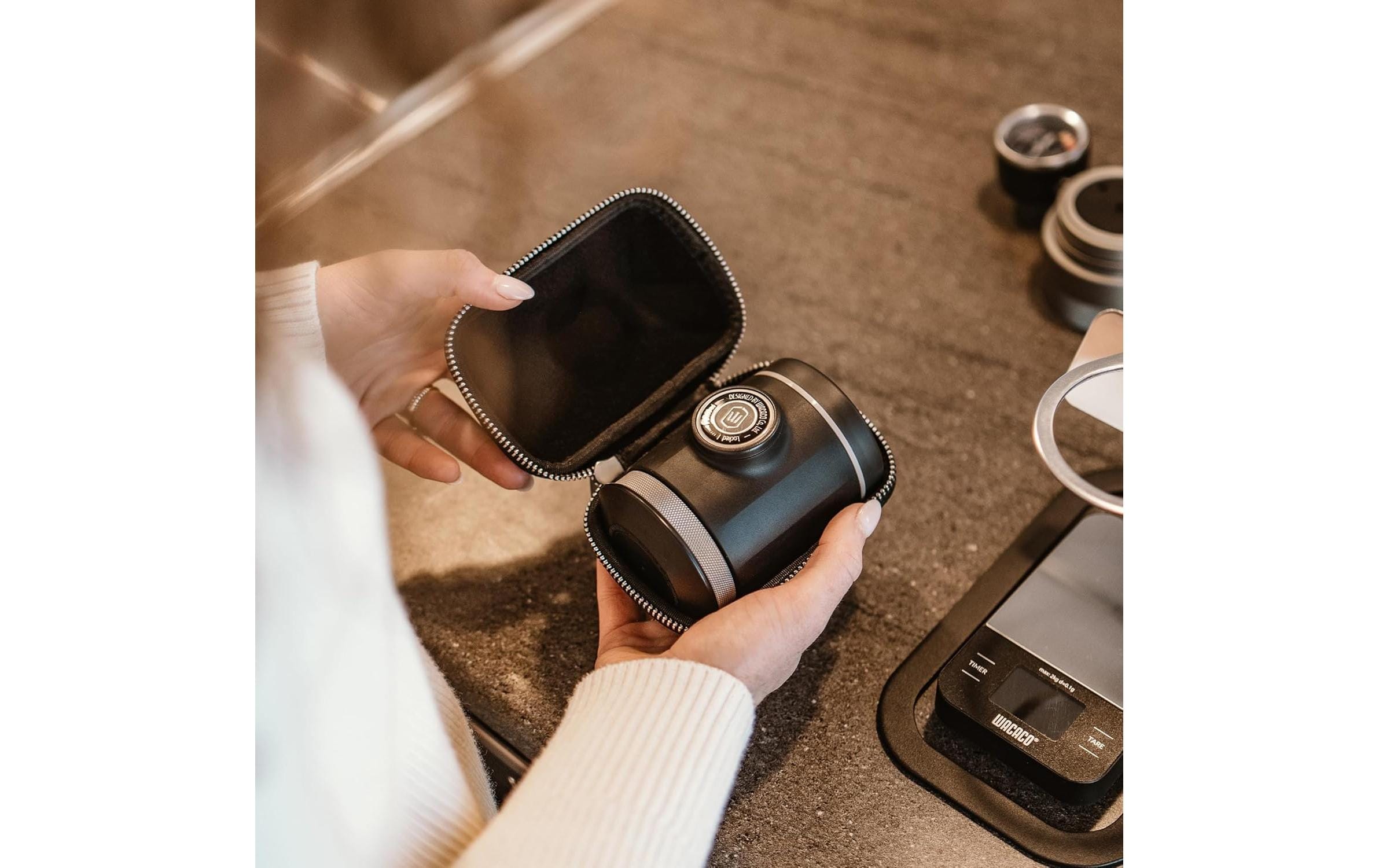 Wacaco Reisekaffeemaschine Picopresso Nespresso Kapseln