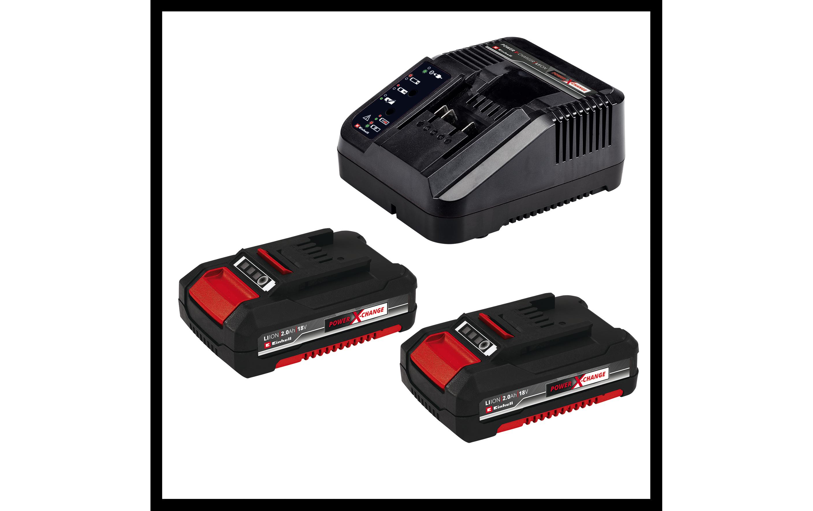 Einhell Akku-Bohrschrauber-Set TC-CD 18/35 Li +39 (2 x 2.0 Ah)