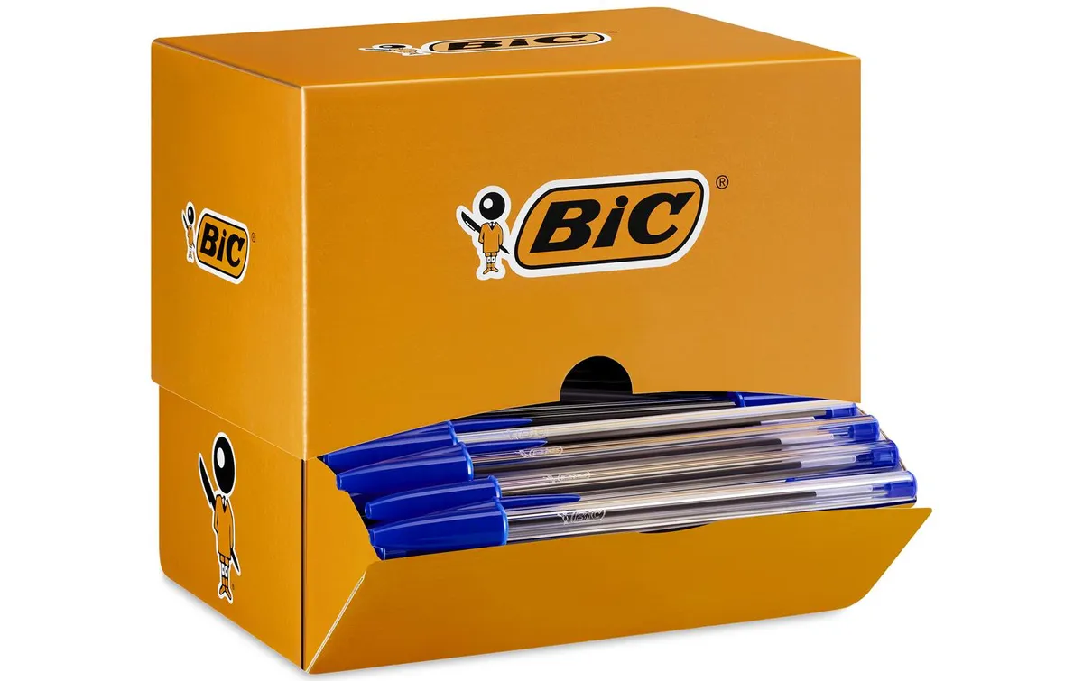 BIC Kugelschreiber Cristal Original 0.32 mm, 150er Box, Blau BIC Kugelschreiber Cristal Original 0.32 mm, 150er Box, Blau