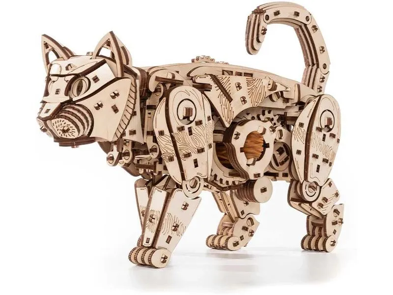 Eco-Wood-Art Bausatz Katze Natur Eco-Wood-Art Bausatz Katze Natur