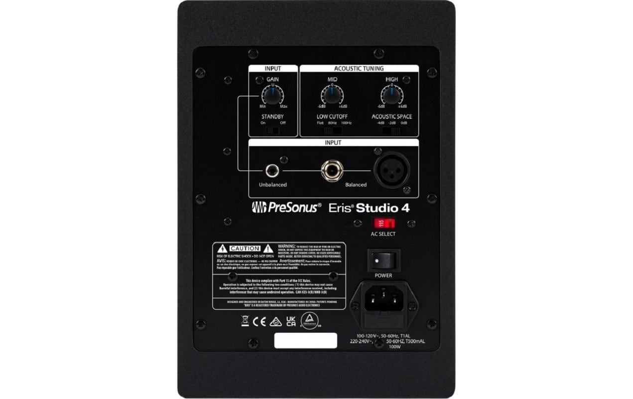 Presonus Studiomonitor Eris Studio 4 Schwarz