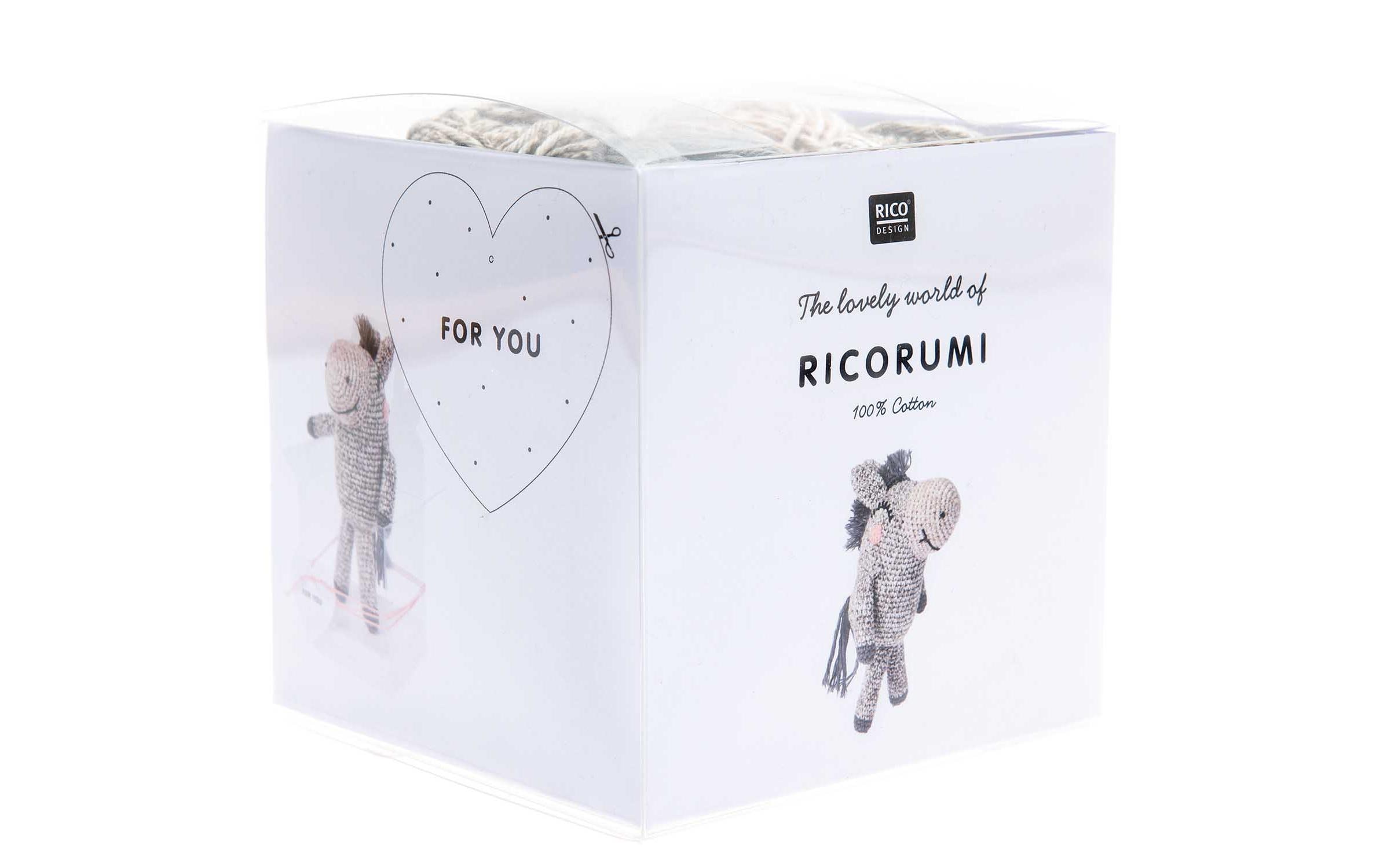 Rico Design Häkelset Creative Ricorumi Esel Rico Design Häkelset Creative Ricorumi Esel