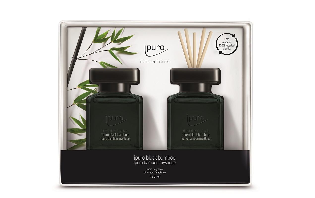 ipuro Duftstäbchen Black Bamboo 2 x 50 ml Set 100 ml