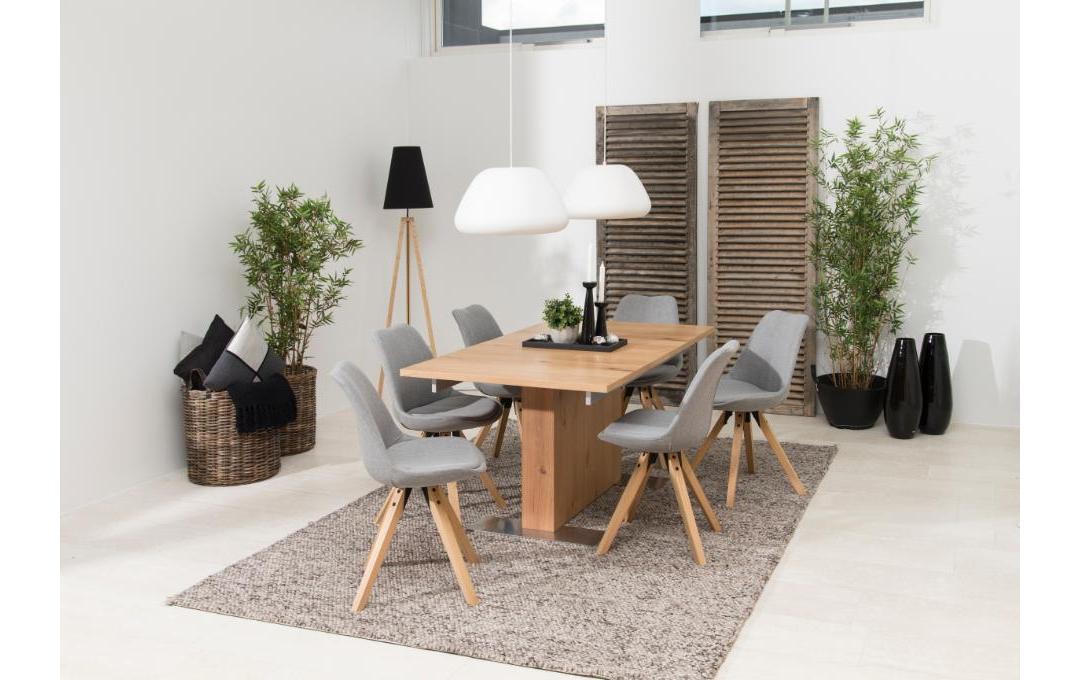 AC Design Stuhl Dima 2 Stück, Hellgrau