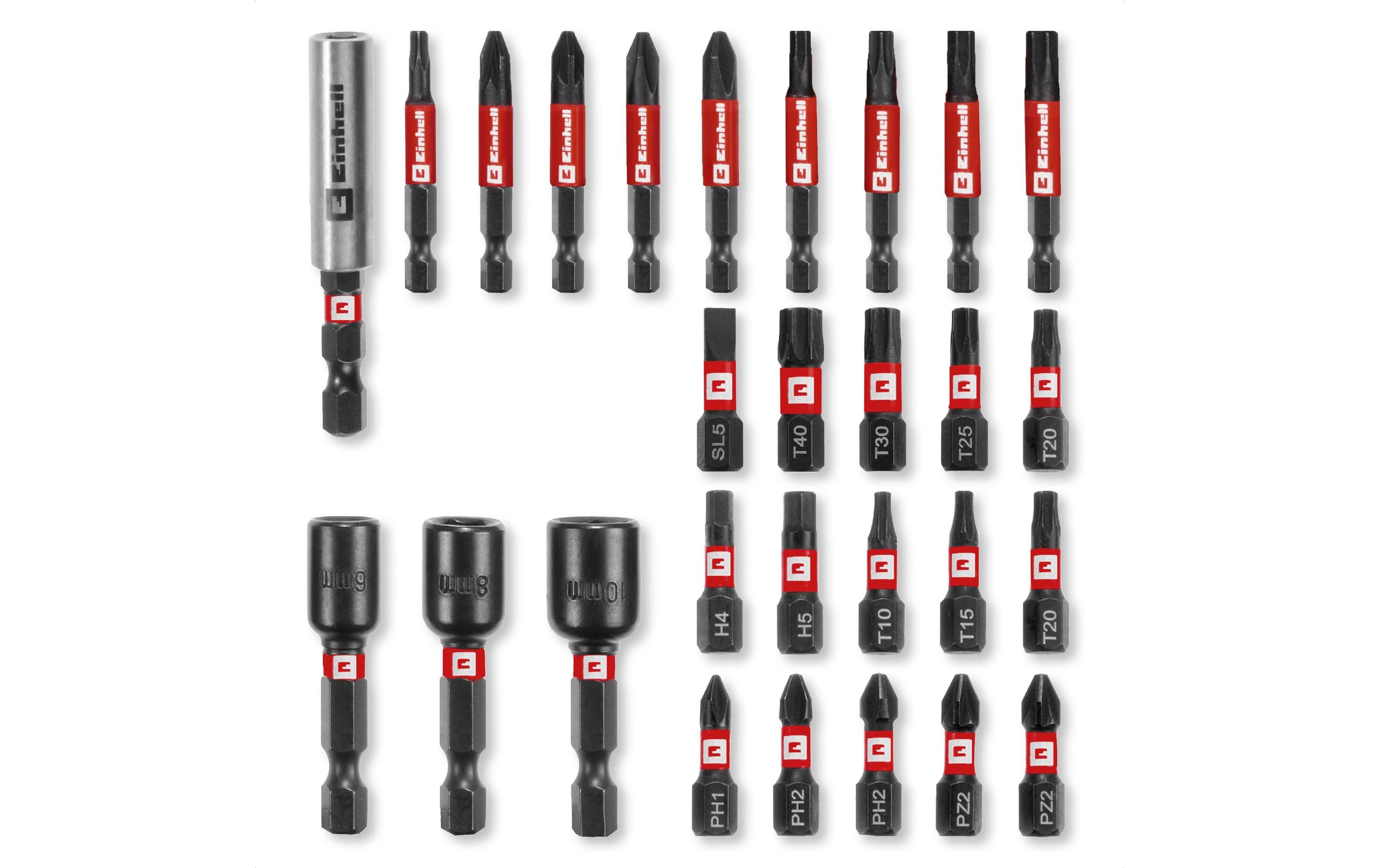 Einhell Bit-Set S-CASE Kassette 28tlg LS Einhell Bit-Set S-CASE Kassette 28tlg LS