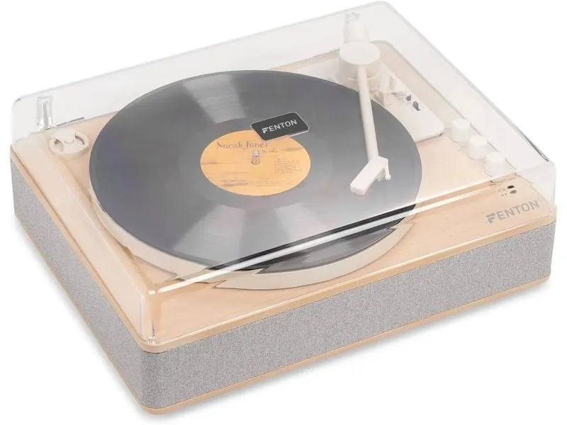 Fenton Plattenspieler mit Bluetooth RP162S Ahorn