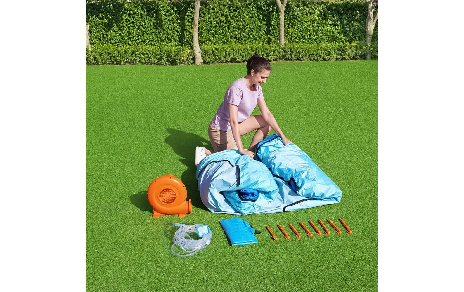 Bestway H2OGO! Turbo Splash Mega Water Park 365 x 320 x 270 cm Bestway H2OGO! Turbo Splash Mega Water Park 365 x 320 x 270 cm