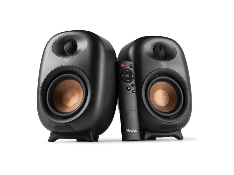 Audizio Regallautsprecher Paar RS80 160W, BT Dunkelgrau
