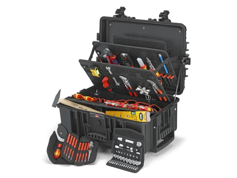 Knipex Werkzeugkoffer «Robust45» Elektro 63-teilig Knipex Werkzeugkoffer «Robust45» Elektro 63-teilig