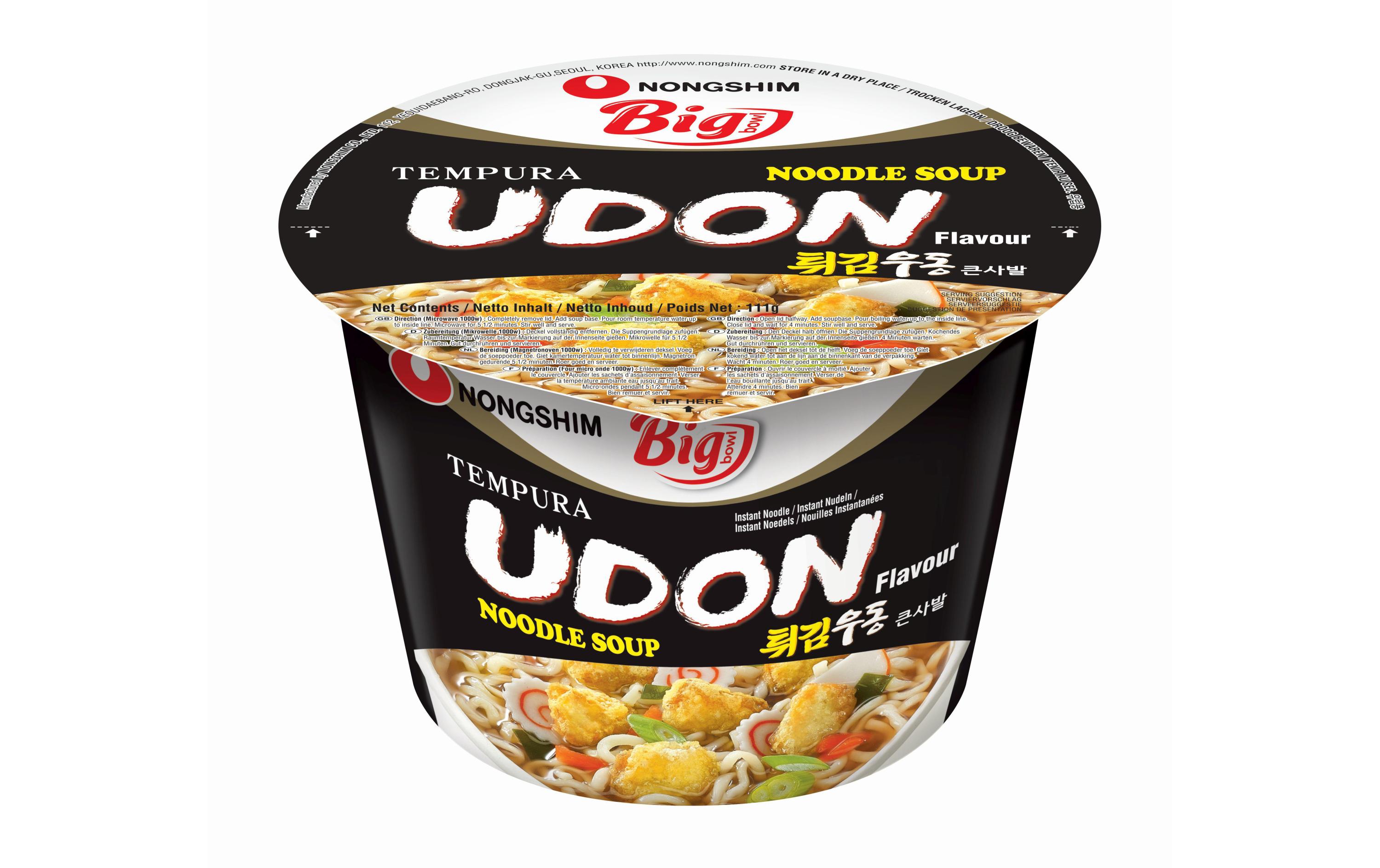 Nongshim Nudelsuppe Udon Big Cup 111 g