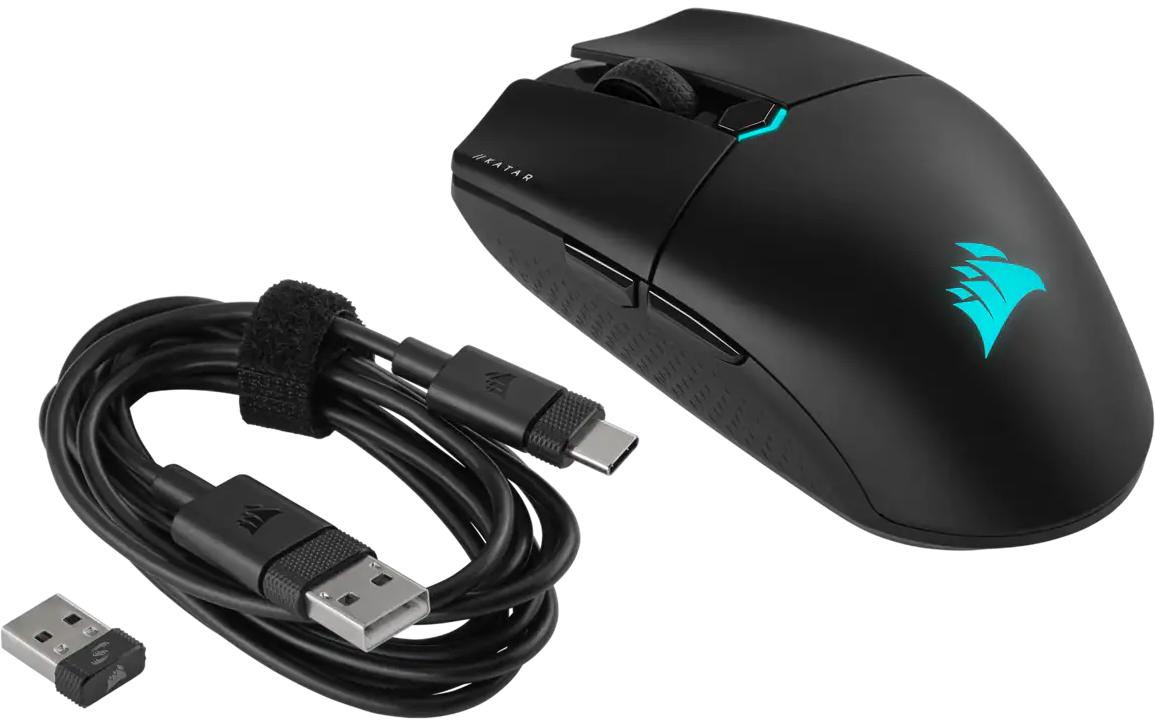 Corsair Gaming-Maus Katar Elite Wireless Schwarz