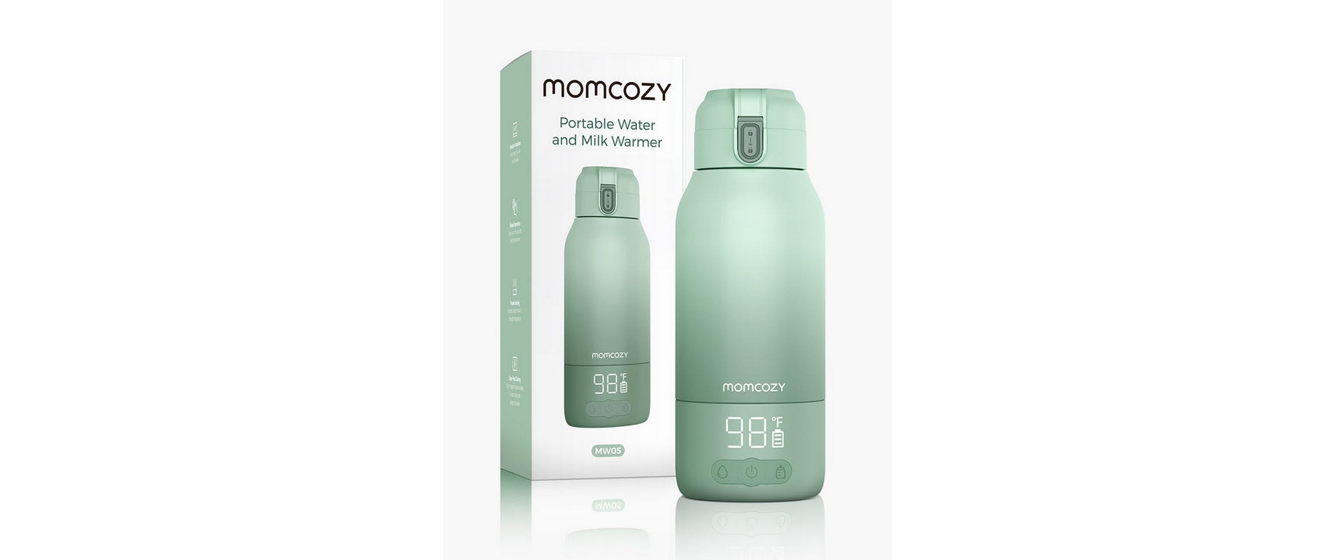 momcozy Thermosflasche elektrisch, Grün