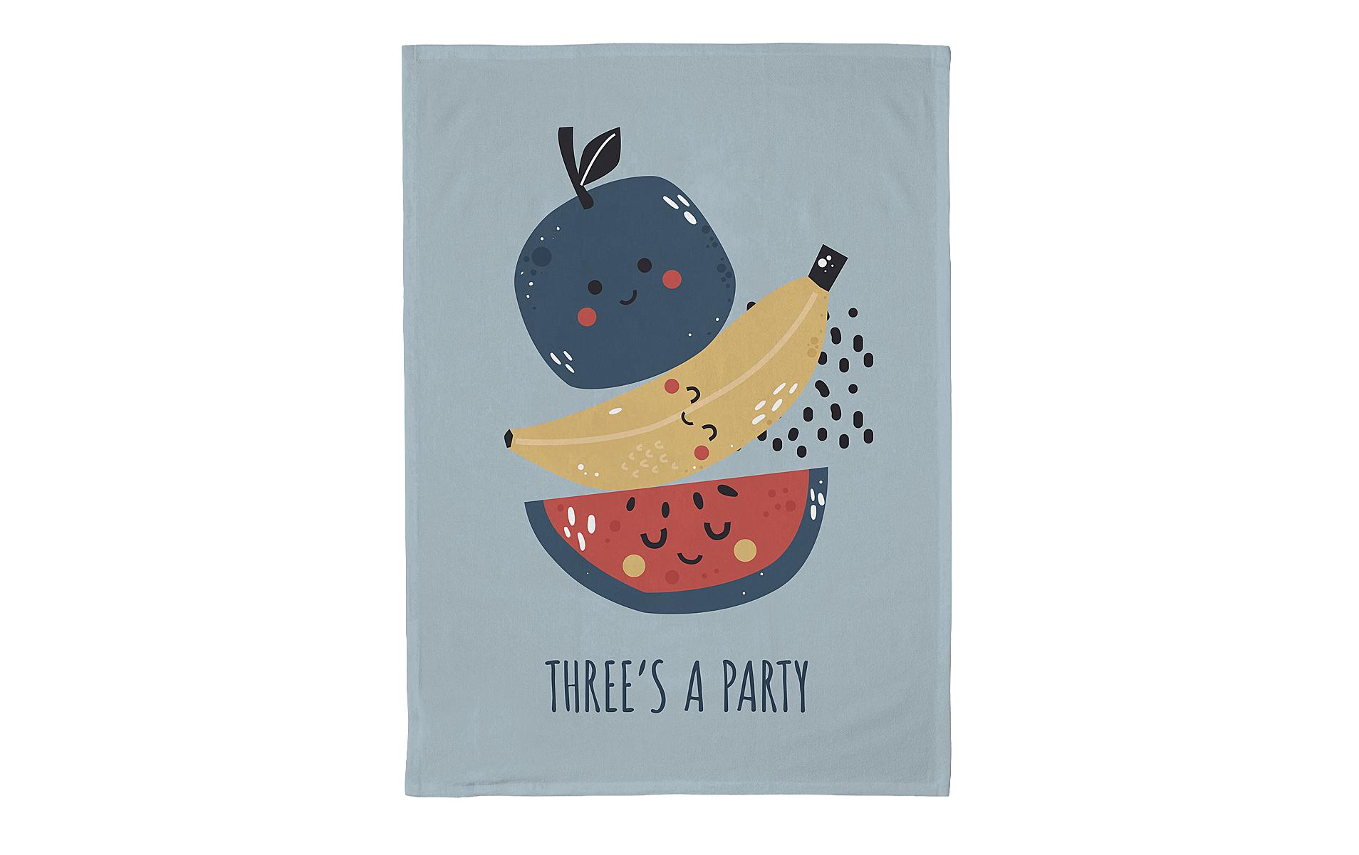 Chic Mic Geschirrtuch Threes a party 50 x 70 cm
