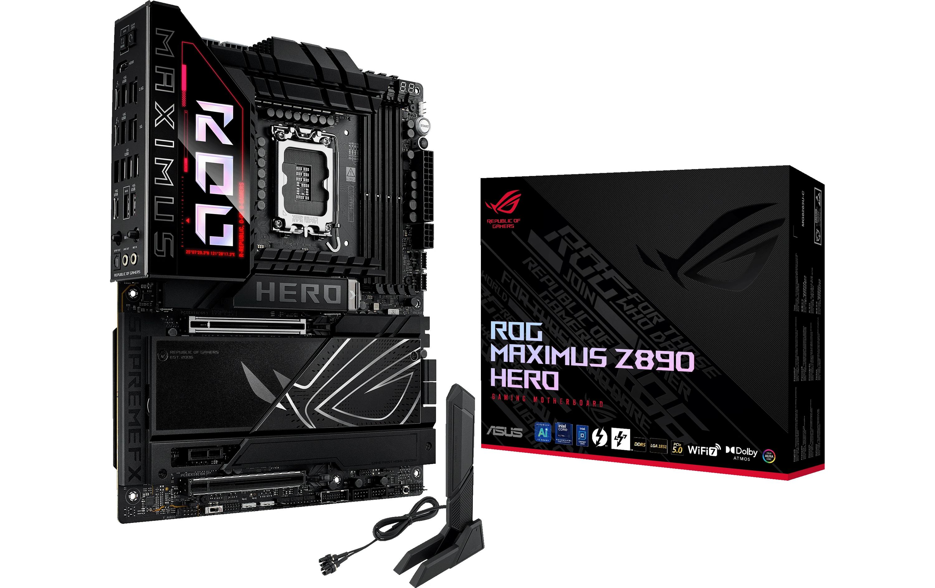 ASUS ROG Mainboard Maximus Z890 Hero