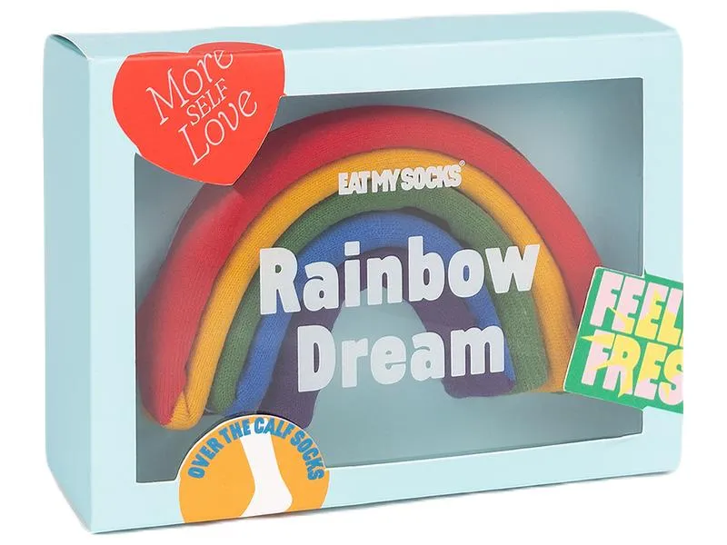 EatMySocks Socken Rainbow Dream 1 Paar, One Size
