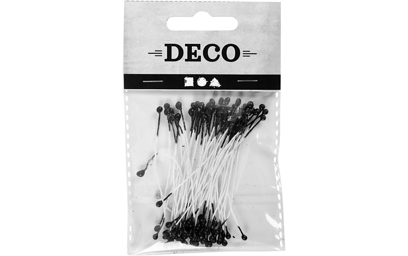 Creativ Company Papierdekoration Blütenstaub Schwarz Creativ Company Papierdekoration Blütenstaub Schwarz