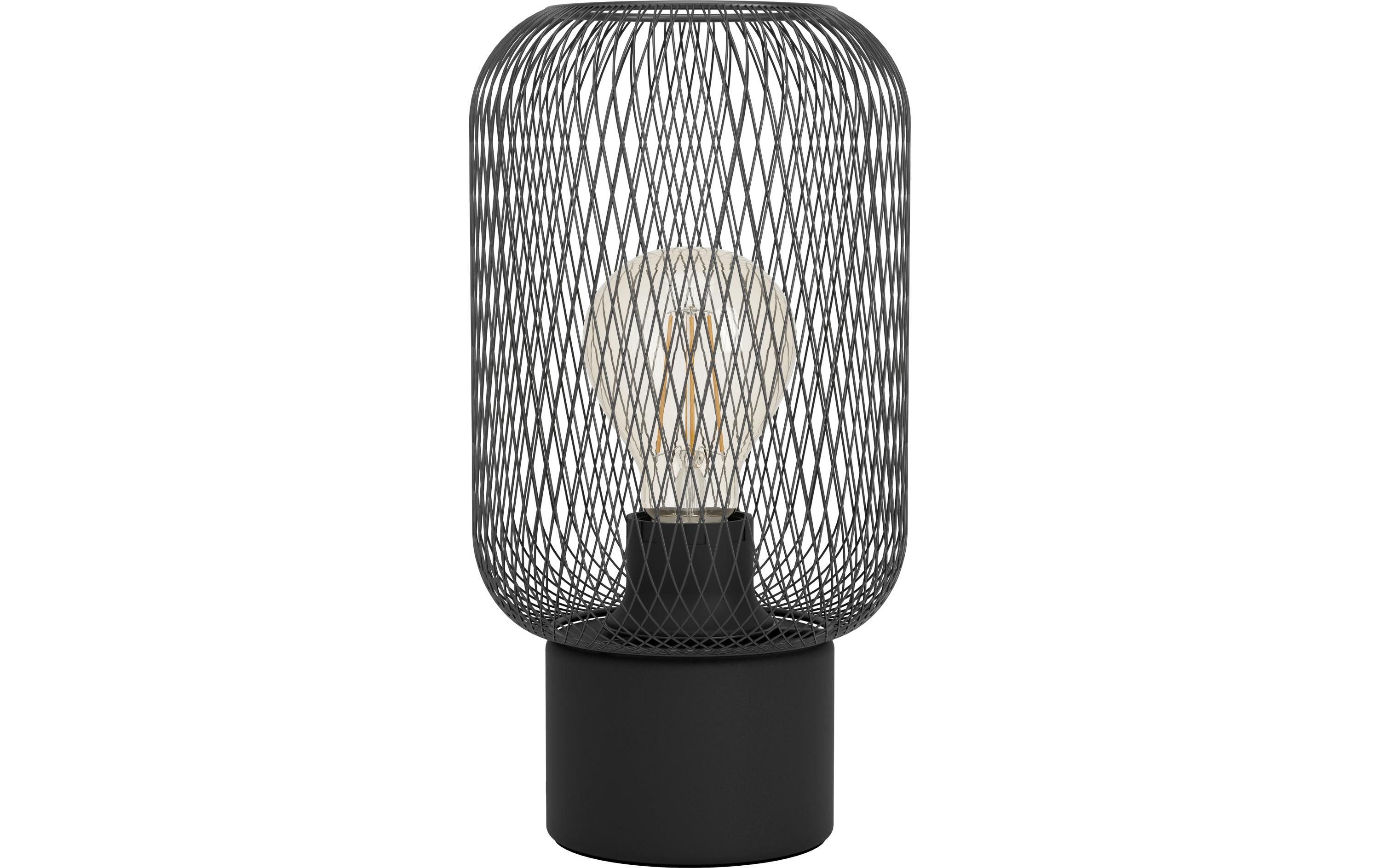 EGLO Leuchten Tischleuchte WRINGTON schwarz exkl. E27 1x60W EGLO Leuchten Tischleuchte WRINGTON schwarz exkl. E27 1x60W