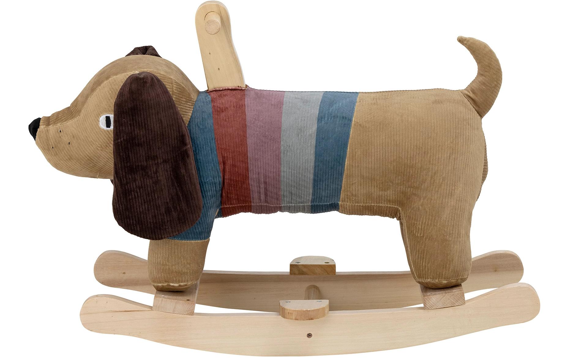 Bloomingville Schaukeltier Charlie Hund Braun