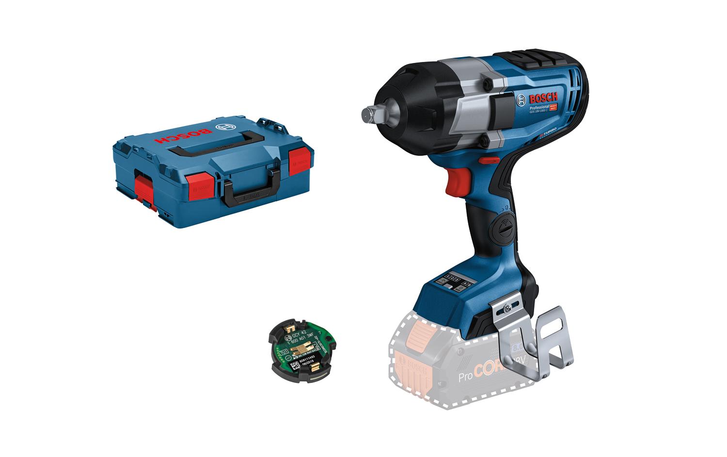 Bosch Professional Akku-Schlagschrauber GDS 18V-1000 C Biturbo Solo