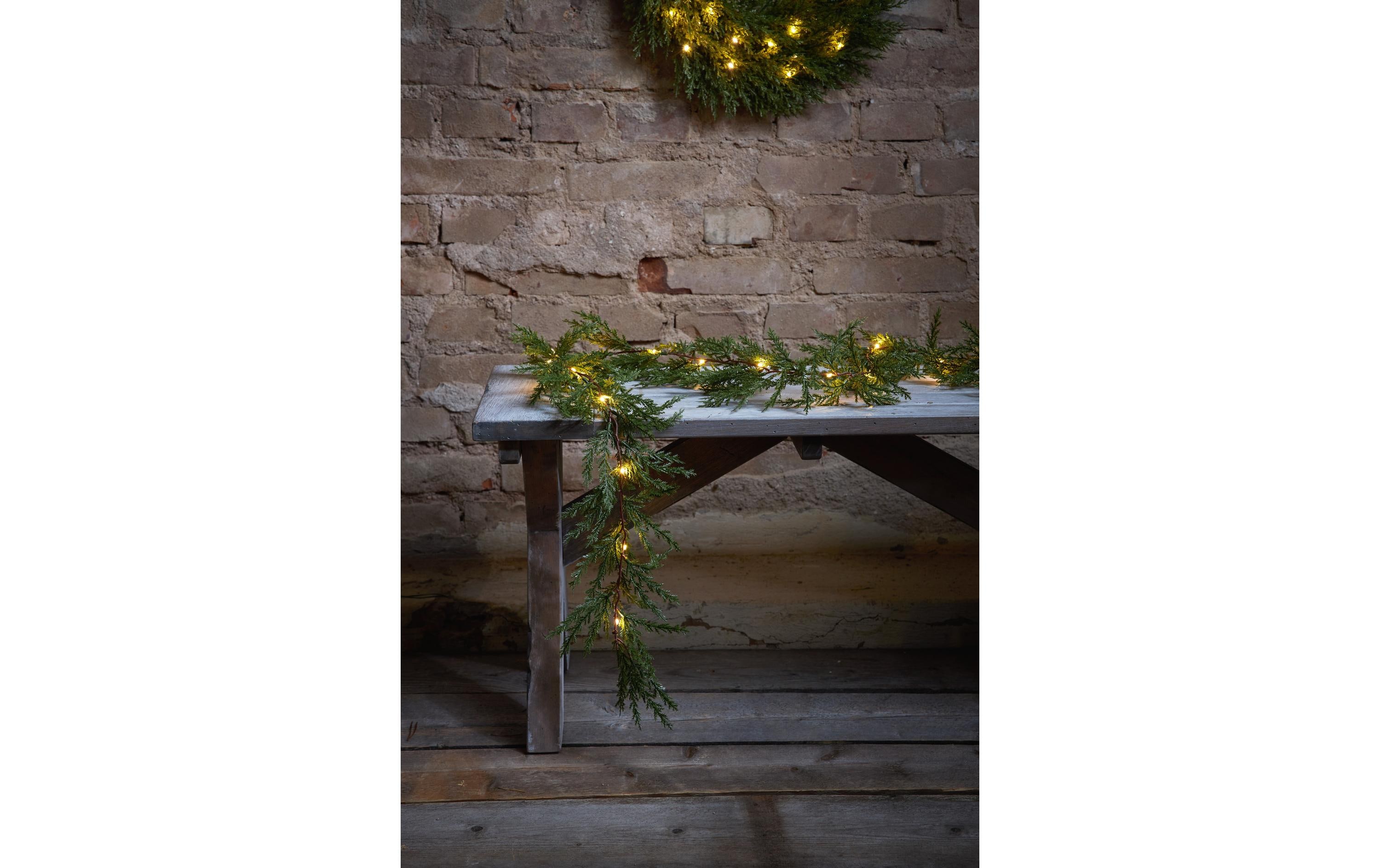 Star Trading Girlande Thuja, 180 cm