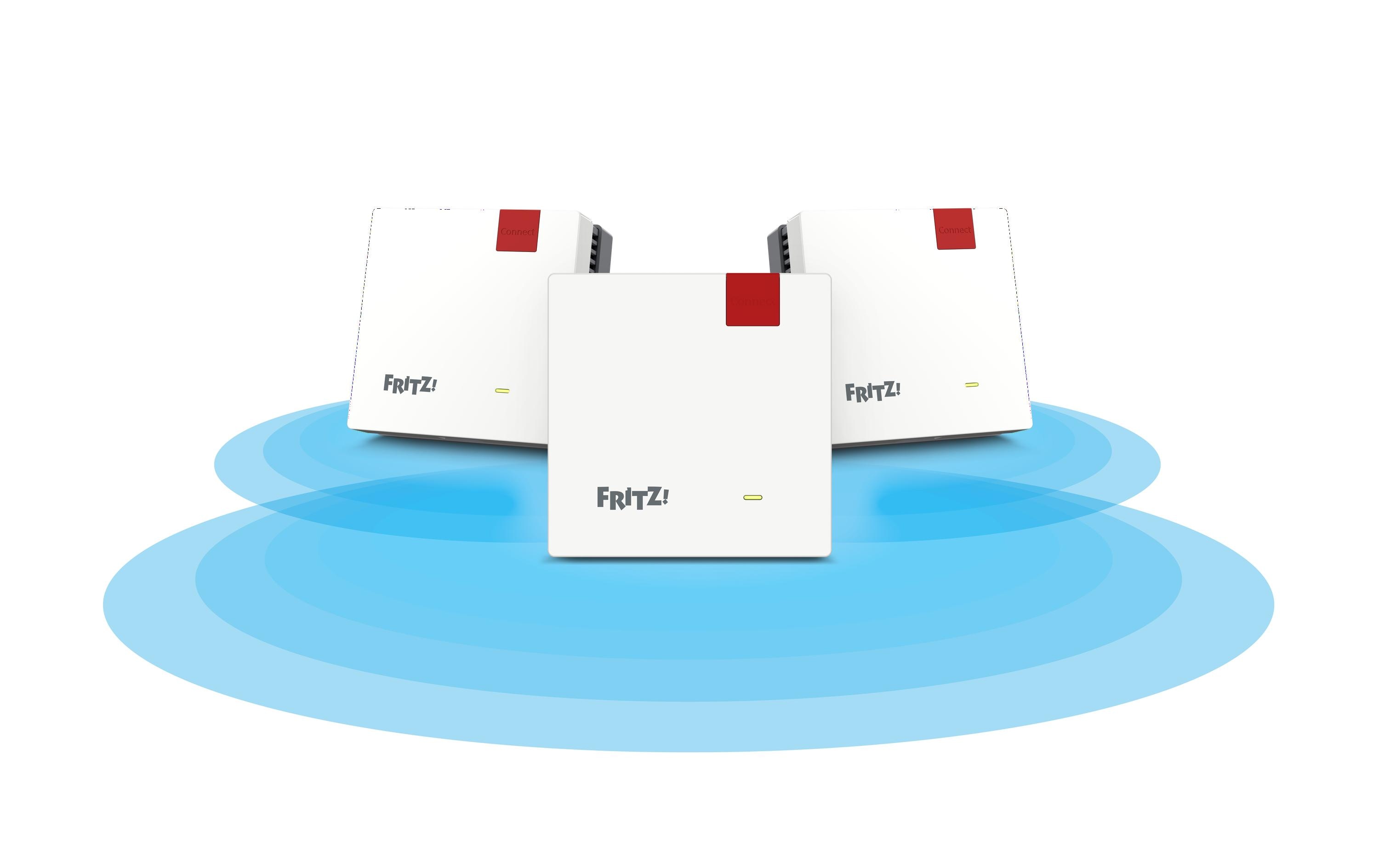 FRITZ! FRITZ!Mesh Wi-Fi Set 1600 3-pack Edition International FRITZ! FRITZ!Mesh Wi-Fi Set 1600 3-pack Edition International