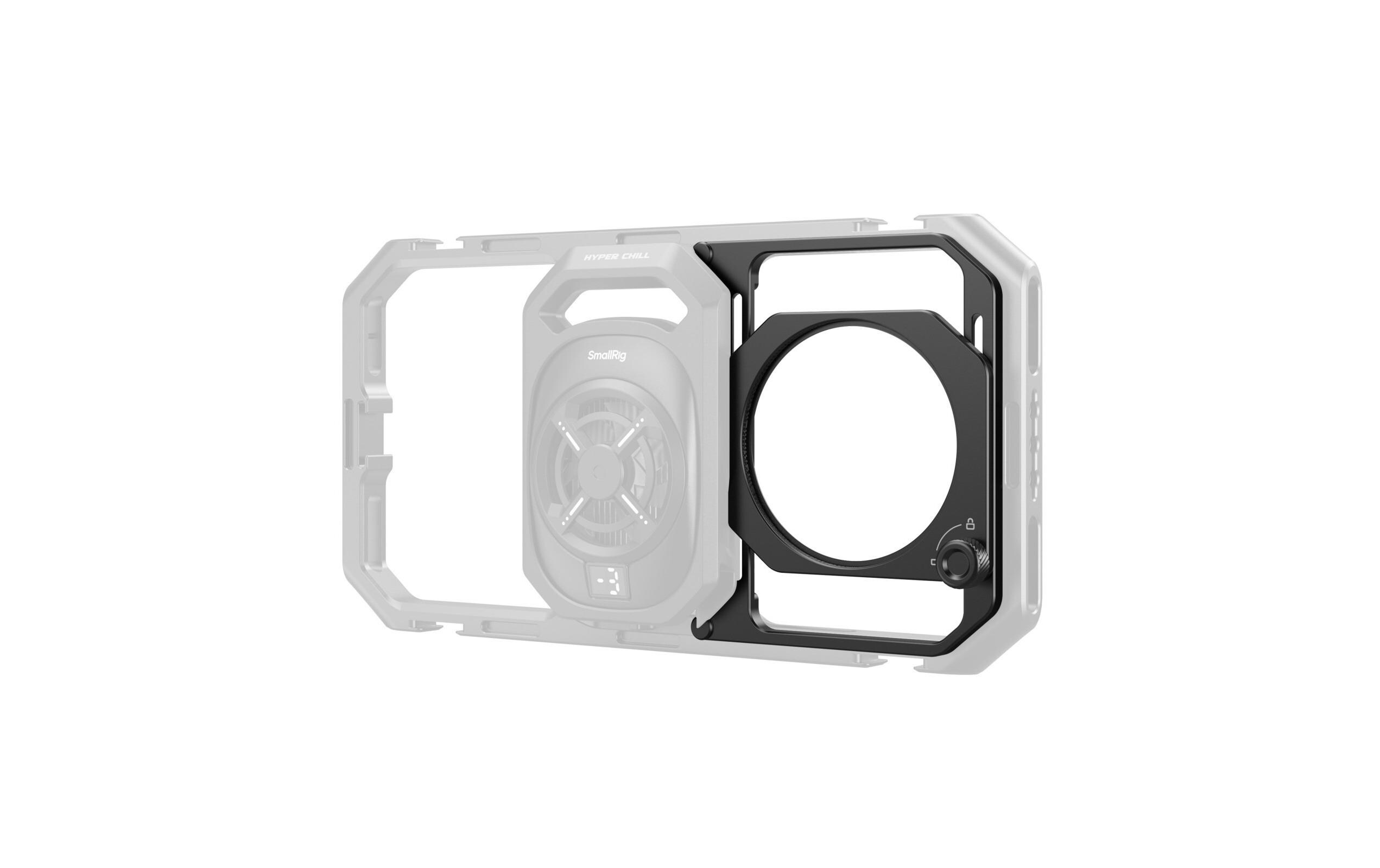 Smallrig 67-mm-Gewindefilteradapter mit Sonnenschutzblenden