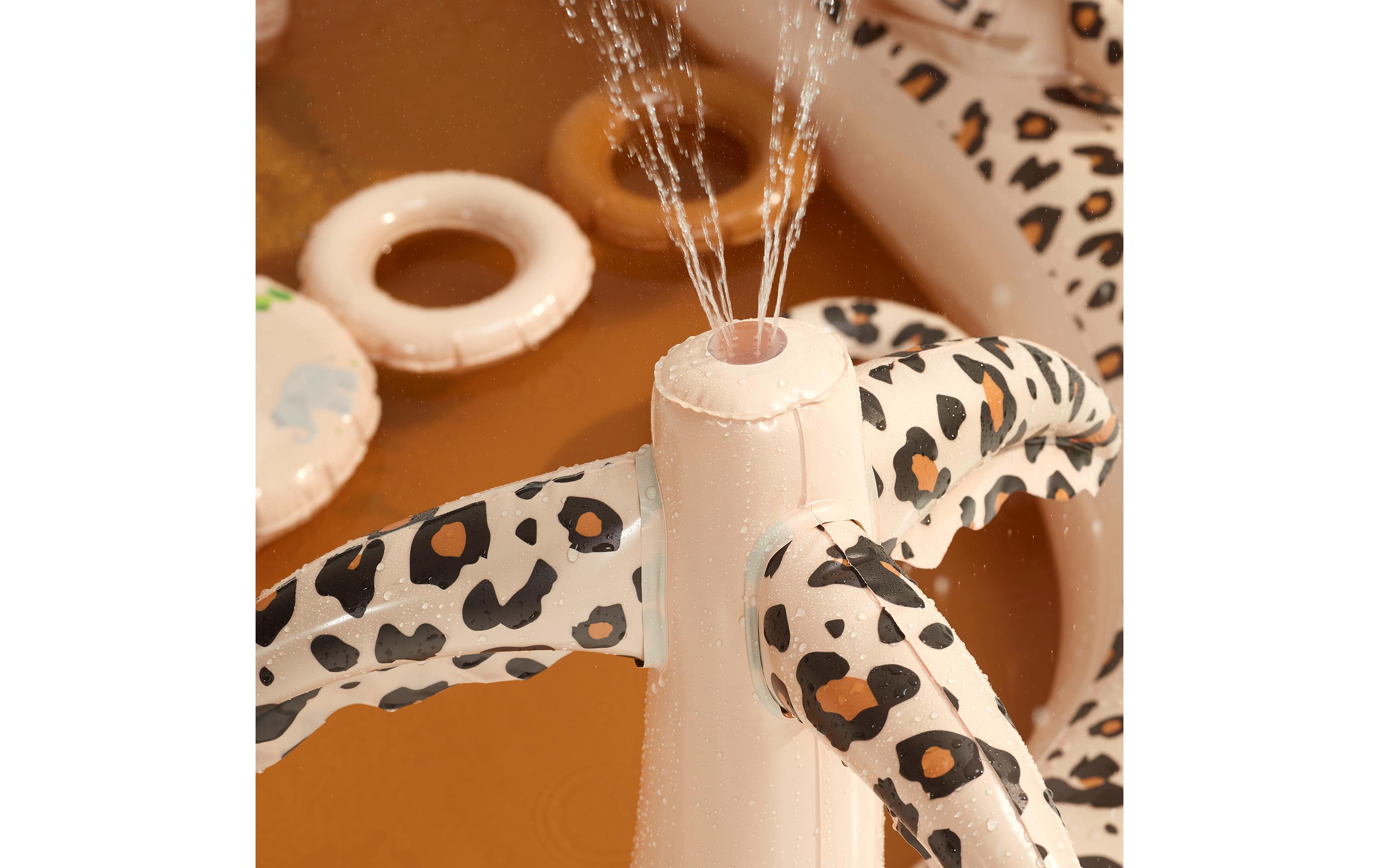 Swim Essentials Planschbecken Beige Leopard Ø 210 cm