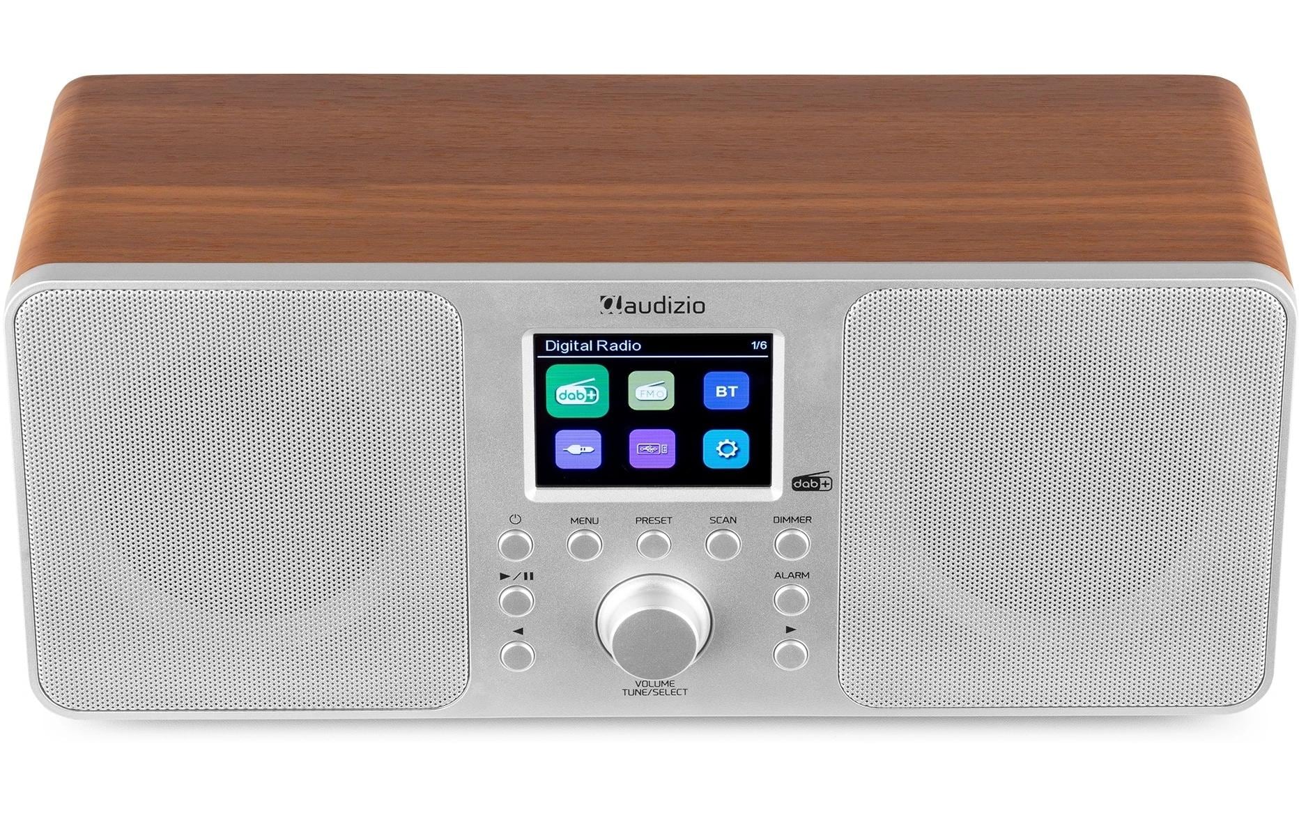 Audizio DAB+ Radio Genua Silber