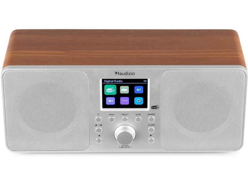 Audizio DAB+ Radio Genua Silber Audizio DAB+ Radio Genua Silber