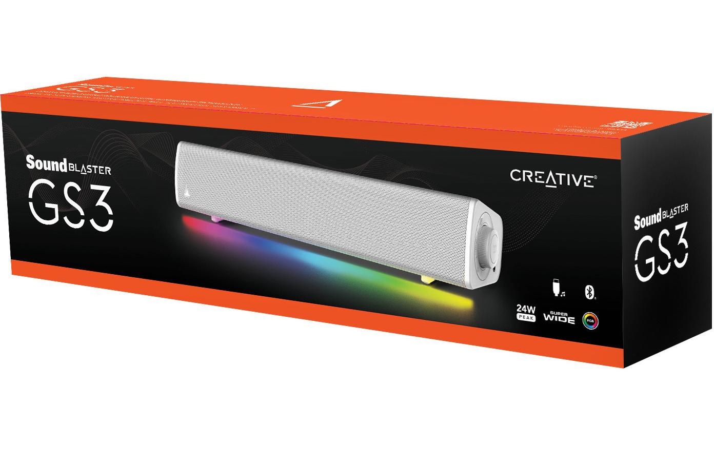 CREATIVE Soundleiste Sound Blaster GS3 weiss