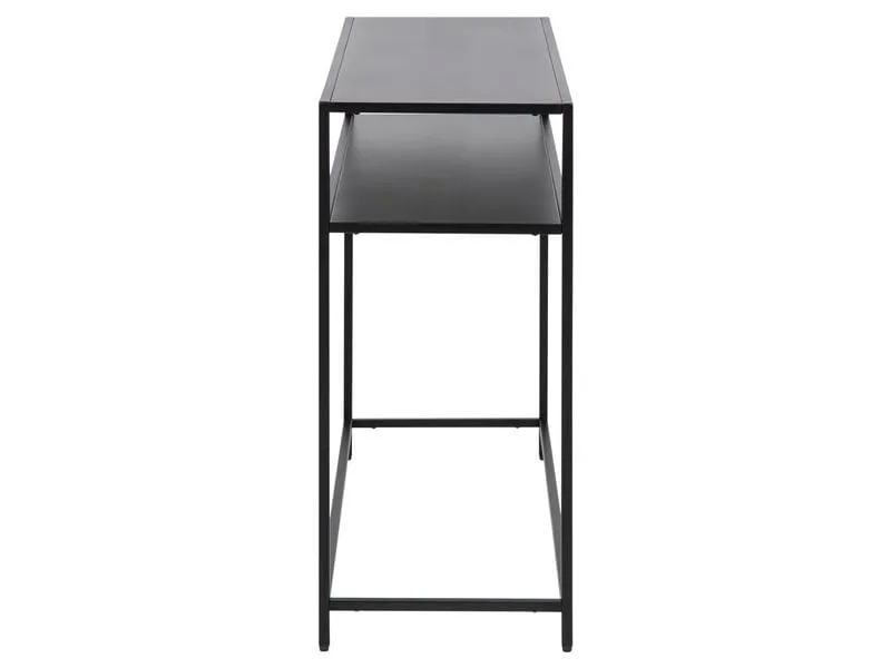 AC Design Konsolentisch Newcastle 100 x 35 x 79 cm, Schwarz