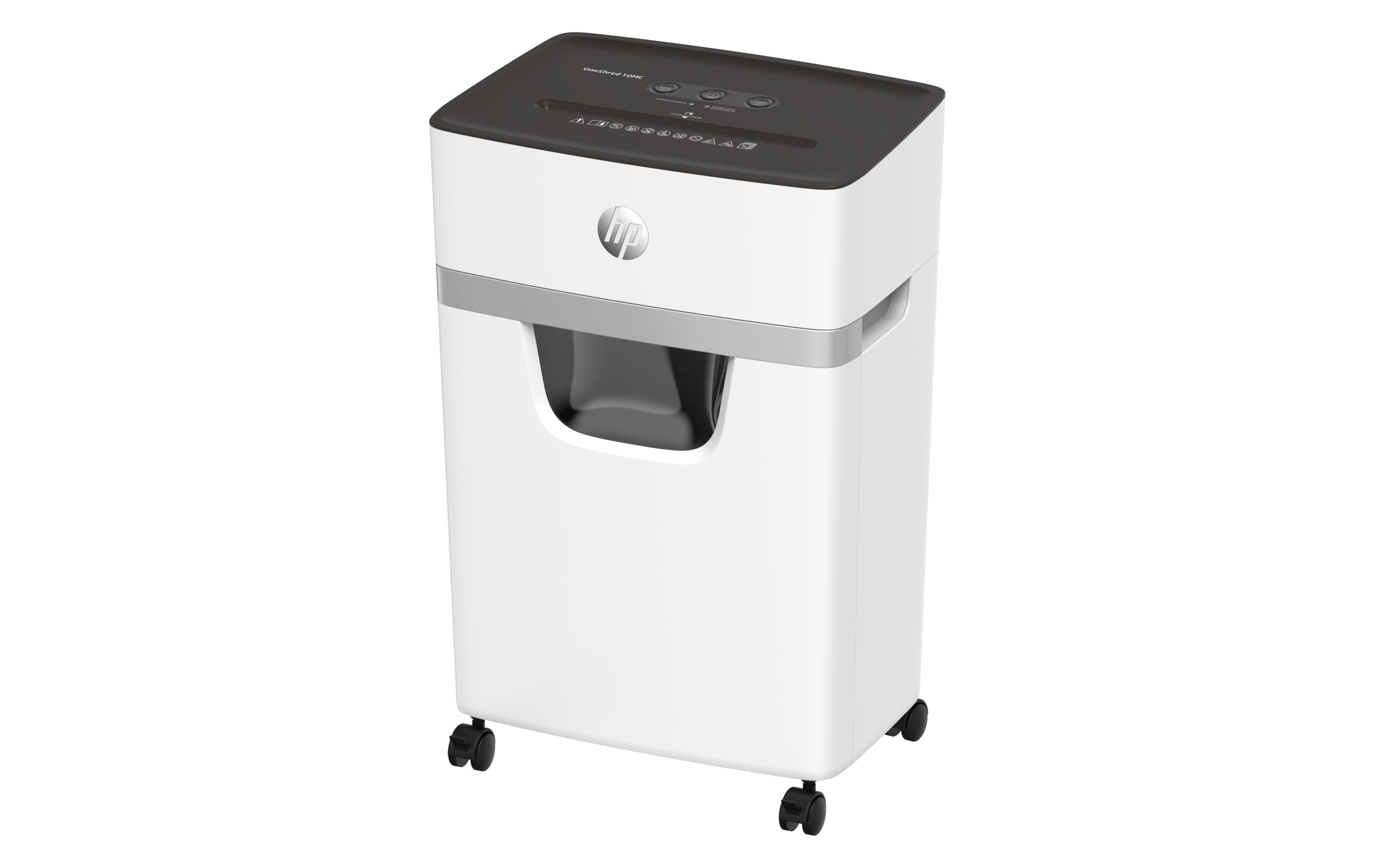 HP Aktenvernichter OneShred 10MC P-5, 10 Seiten