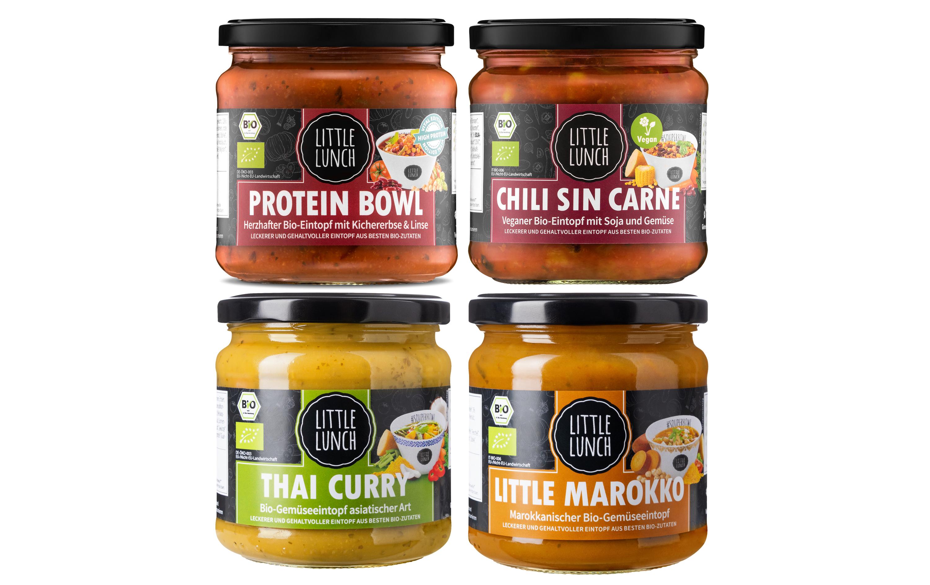 Little Lunch Suppen Little Lunch Set vegan Bio 4 x 350 ml