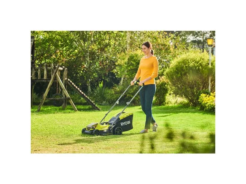 RYOBI Akku-Rasenmäher RLM18X33B40 RYOBI Akku-Rasenmäher RLM18X33B40