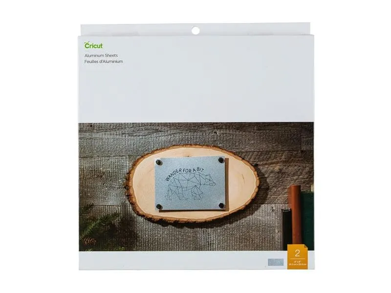 Cricut Metall-Schild Aluminium 20 x 20 cm, 2 Stück Cricut Metall-Schild Aluminium 20 x 20 cm, 2 Stück