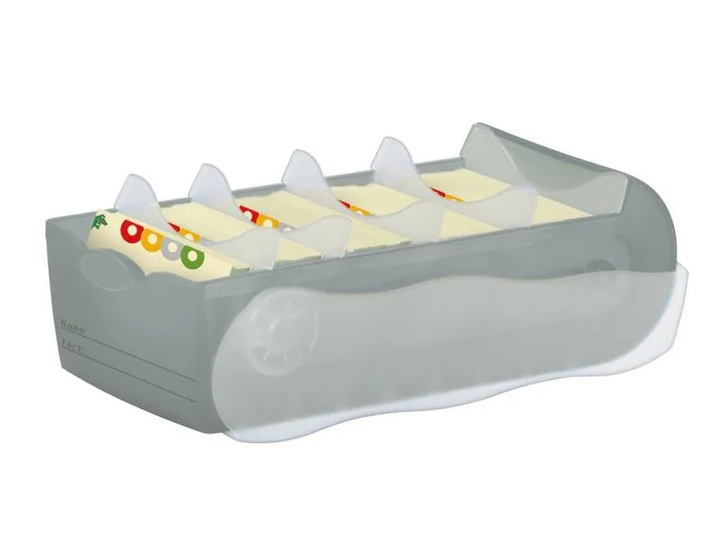 HAN Karteibox Croco A8, Grau HAN Karteibox Croco A8, Grau